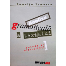 Analiza gramaticala a textului