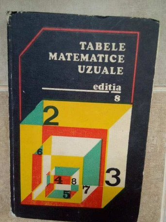 E. Rogai - Tabele matematice uzuale - 1975 - cartonata