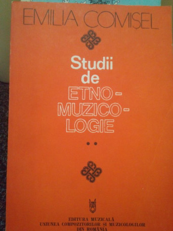 Studii de etnomuzicologie