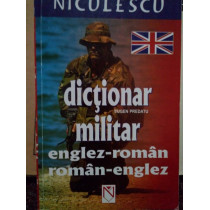 Dictionar militar englezroman, romanenglez