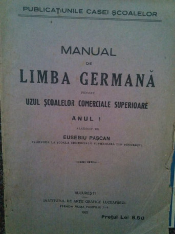 Manual de limba germana