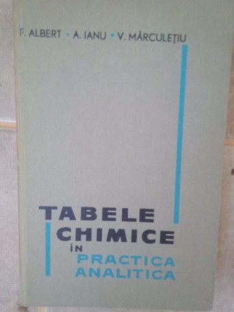 Tabele chimice in practica analitica