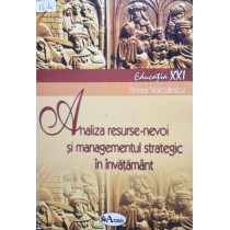 Analiza resurse-nevoi si managementul strategic in invatamant