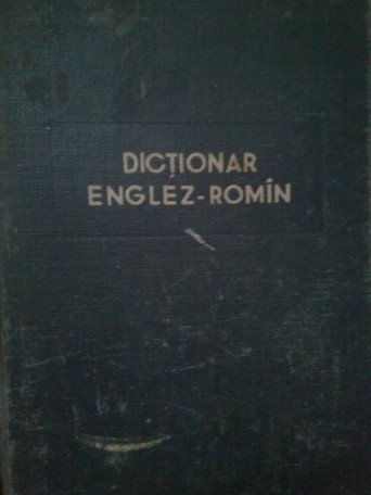 Dictionar englez - roman