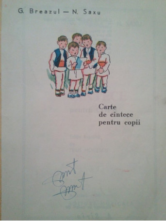 Carte de cantece pentru copii