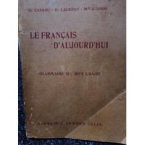 Le francais d'aujourd'hui