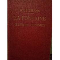 La Fontaine - Oeuvres choisies