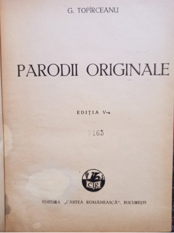 Parodii originale, editia a V-a