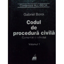 Codul de procedura civila, vol. 1