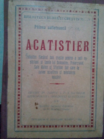 Acatistier