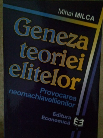 Geneza teoriei elitelor