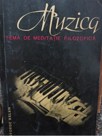 George Balan - Muzica tema de meditatie filozofica - 1965 - Brosata