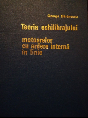 Teoria echilibrajului motoarelor cu ardere interna in linie