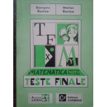 Matematica, admitere in liceu. Teste finale