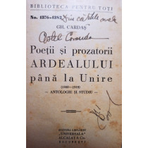 Poetii si prozatorii Ardealului pana la Unire