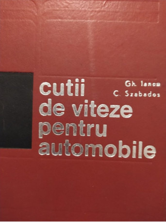 Cutii de viteze pentru automobile