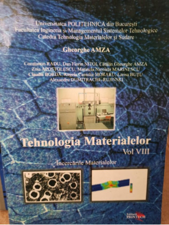 Tehnologia materialelor - Incercarile materialelor