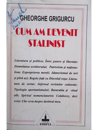 Cum am devenit Stalinist