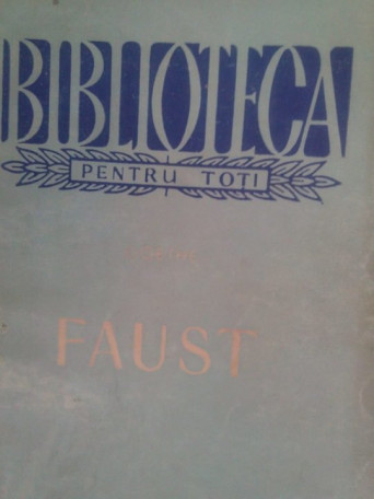 Goethe - Faust - 1957 - Brosata