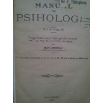 Manual de psihologie