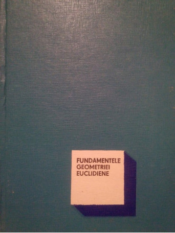 Fundamentele geometriei euclidiene
