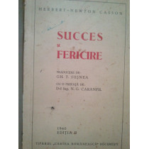 Succes si fericire