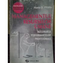 Managementul resurselor umane. Masurarea performantelor profesionale