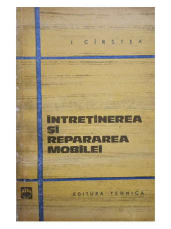 Intretinerea si repararea mobilei