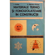 Materiale termo si fonoizolatoare in constructii