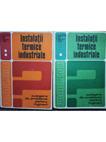 Instalatii termice industriale, 2 vol.
