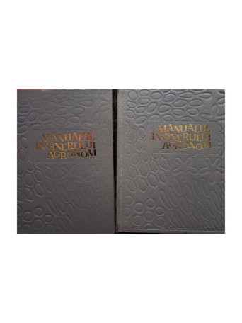 Manualul inginerului agronom, 2 vol.