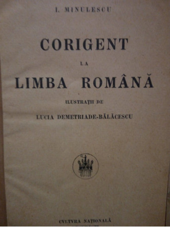 Corigent la limba romana