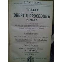 Tratat de drept si procedura penala, volumul IV