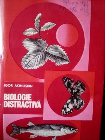Igor Akimuskin - Biologie distractiva - 1973 - Cartonata