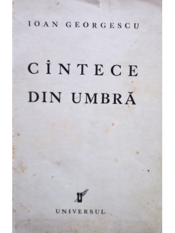 Cantece din umbra