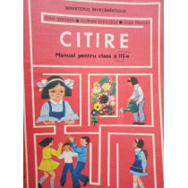 Citire. Manual pentru clasa a IIIa