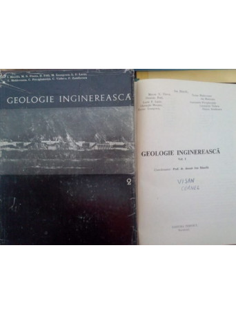Geologie inginereasca, 2 vol.