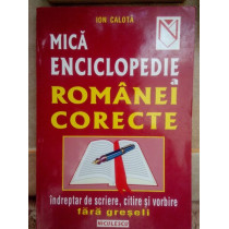 Mica enciclopedie a romanei corecte