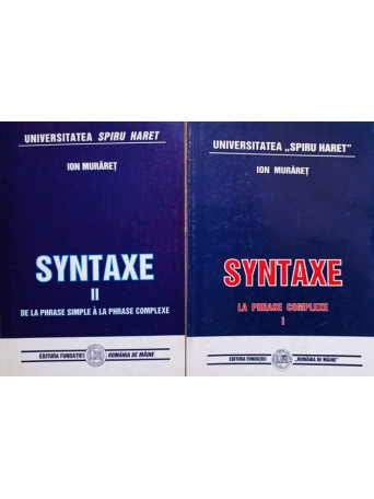 Syntaxe, 2 vol.