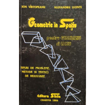 Geometrie in spatiu pentru gimnaziu si liceu