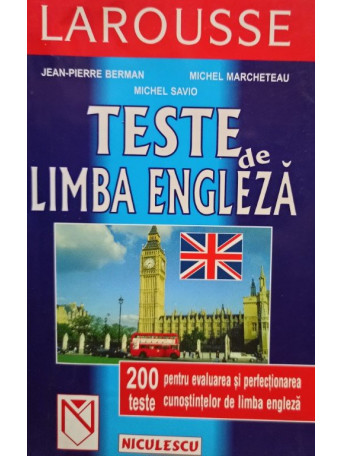 Teste de limba engleza
