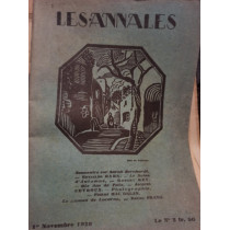 Les annales, nr. 2, 1 Novembre 1928