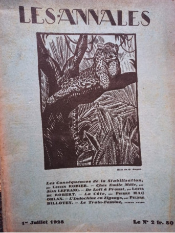 Les annales politiques et litteraires, nr. 2, 1 Juillet 1928