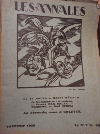 Les annales politiques et litteraires, nr. 2, 15 Fevrier 1929