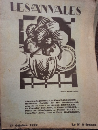 Les annales politiques et litteraires, nr. 8, 1 octobre 1929