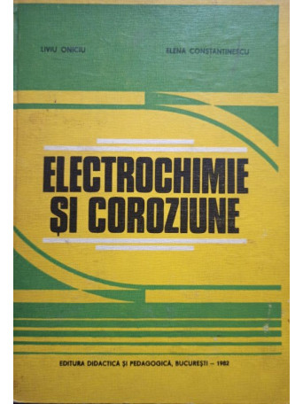 Electrochimie si coroziune