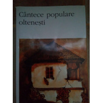 Cantece populare oltenesti