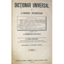 Dictionar universal al limbei romane