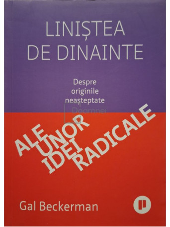 Gal Beckerman - Linistea de dinainte - 2023 - Brosata