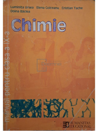 Luminita Ursea - Chimie - Manual pentru clasa a IX-a - 2000 - Brosata